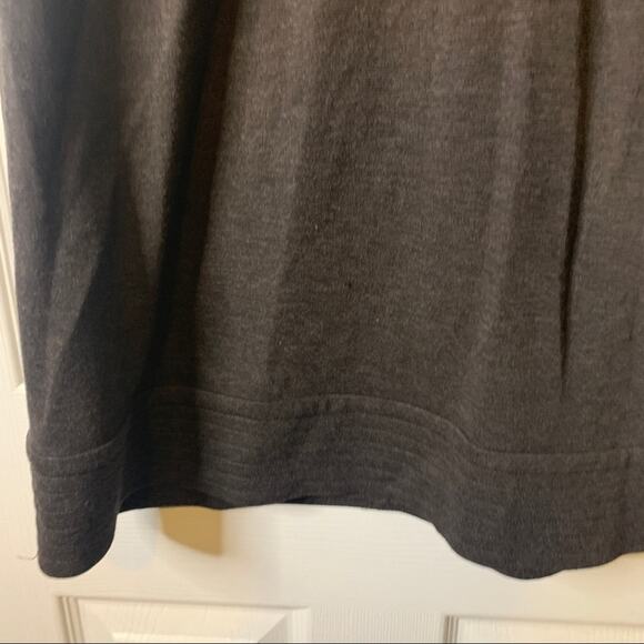 Yigal Azrouel Gray Wool Blend Cowl Neck Dress 2 - Picture 9 of 13